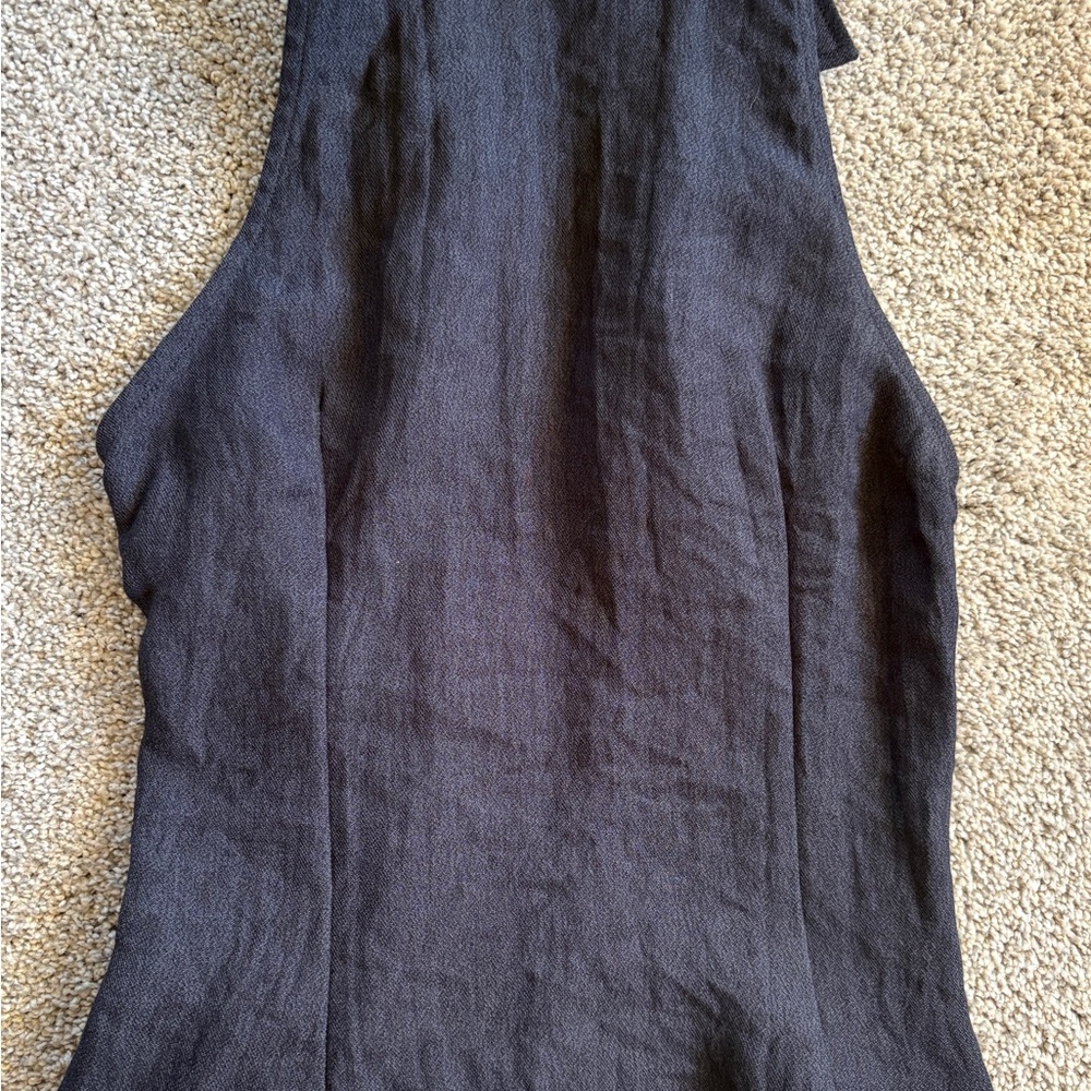 OGL 2-Piece Viscose Linen Set Small (Fits XS) | Collared Top & Flared Pants - Picture 8 of 15